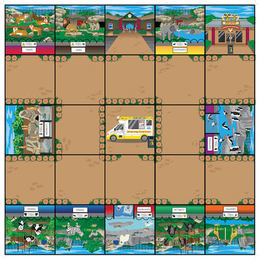 bee-bot/blue-bot zoo mat